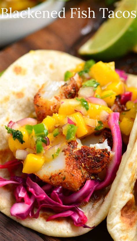 Check spelling or type a new query. Blackened Fish Tacos. These tacos are packed with juicy ...