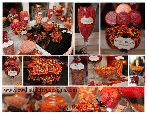 pin by kimberly singleton on it s party time fall wedding candy buffet fall candy candy bar