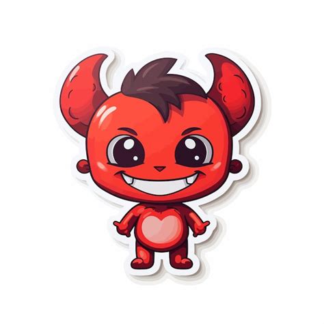 Arte Del Diablo Vector Premium