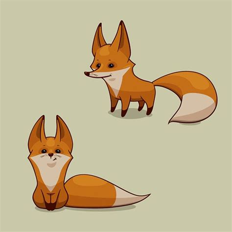 Fox Character On Behance Fox Character Fox Illustration Character