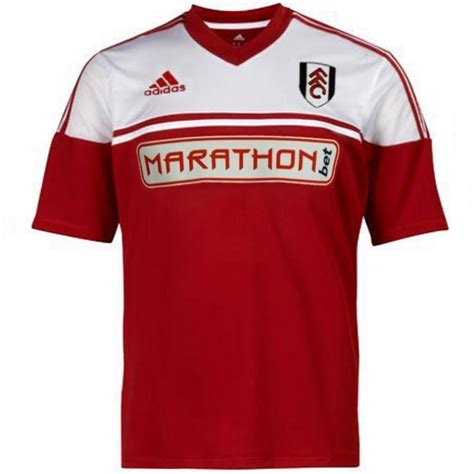 Adidas fulham fc heim home trikot jersey weiß schwarz größe xl neu mit etikett. Fulham FC Away Fußball Trikot 2013/14 - Adidas ...
