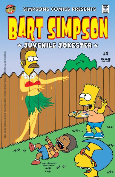 Bart Simpson Comics 4 Juvenile Jokester Wikisimpsons The Simpsons Wiki