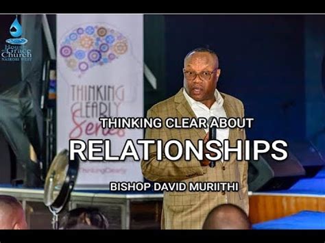 Join free & follow bishop david muriithi podcast. BISHOP DAVID MURIITHI | Thinking clear about your ...