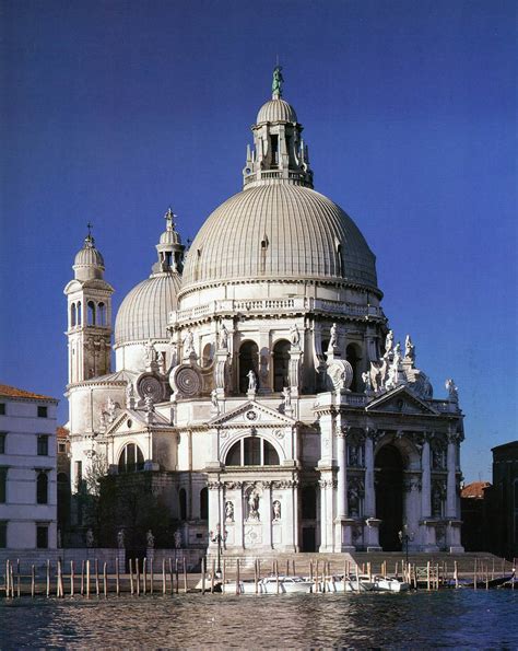 Santa Maria Della Salute Façade By Longhena Baldassare