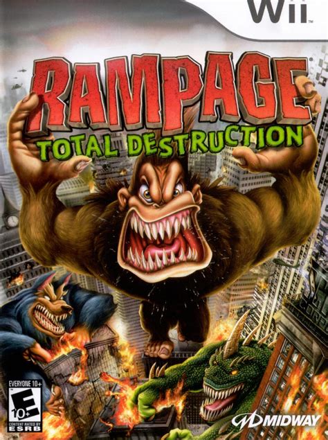 Rampage Total Destruction Characters Giant Bomb