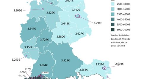ˈdɔʏtʃlant), officially the federal republic of germany,e is a country in central europe. Durchschnittsgehälter in Deutschland, Schweiz und ...