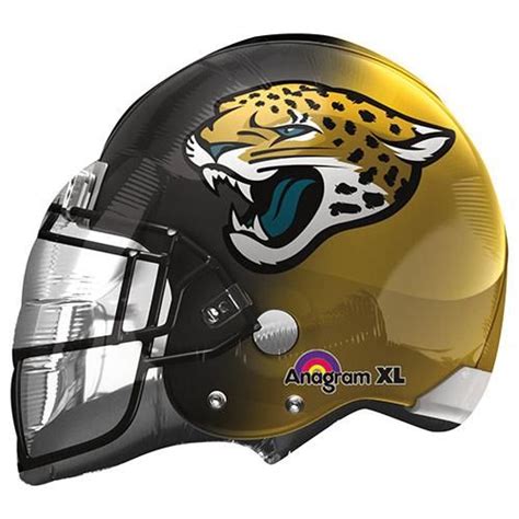 21″ Nfl Jacksonville Jaguars Football Helmet In 2021 Jaguars Football