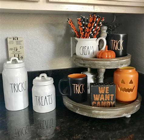 Coffee Bar Inspo Halloween Kitchen Christmas Kitchen Decor Fall