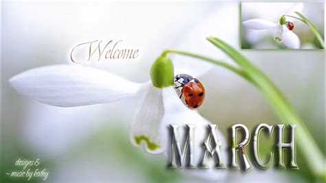 Welcome March Youtube
