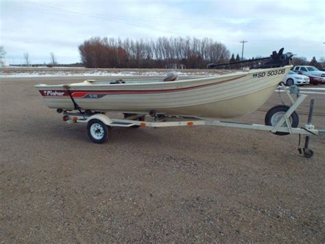 1986 Fisher 16 Sv2 Tiller Watertown Sd For Sale 57201