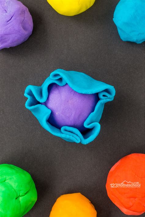 🌎 What Is The Earth Made Of Playdough Earth Layers