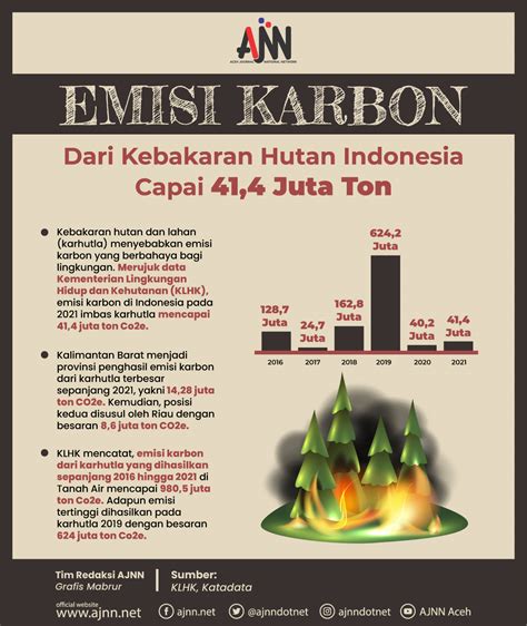 Emisi Karbon Dari Karhutla Di Indonesia Capai Juta Ton