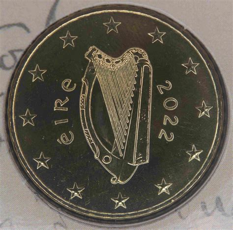 Ireland Euro Coins Unc 2022 Value Mintage And Images At Euro Coinstv
