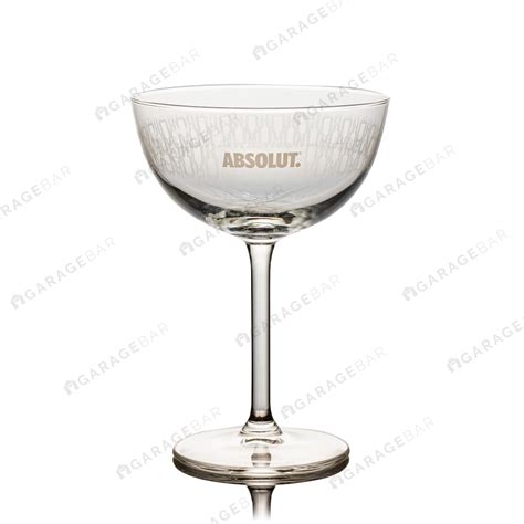 Absolut Vodka Martini Cocktail Glass 20cl Garagebar Limited