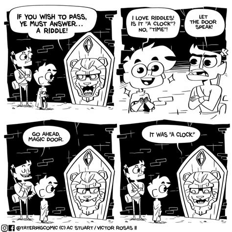 Dnd Funny Daily Funny Riddles Webcomic Phil Roleplay Jokes