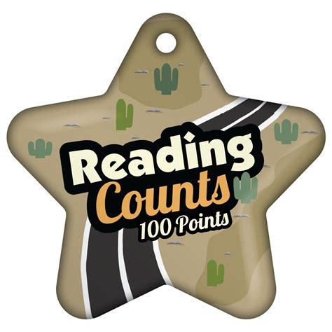 Star Reading Counts Tag (100 Points) | SchoolLife.com