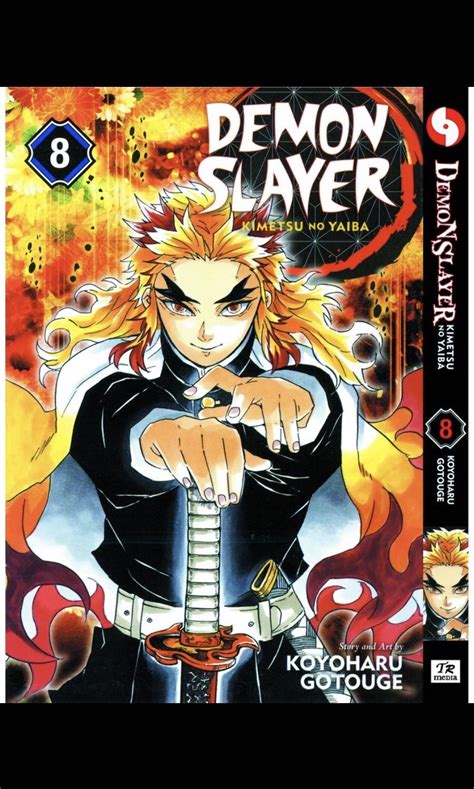 Demon Slayer Kimetsu No Yaiba Manga Comic Volume 8 Mugen Train Movie