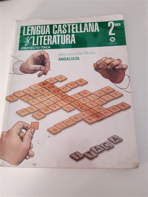 libro lengua 2 bachillerato sansy proyecto itaca de segunda mano por 20 € en la zubia en wallapop