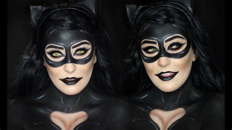 Catwoman Halloween Makeup Tutorial 31 Days Of Halloween Glamnanne Youtube