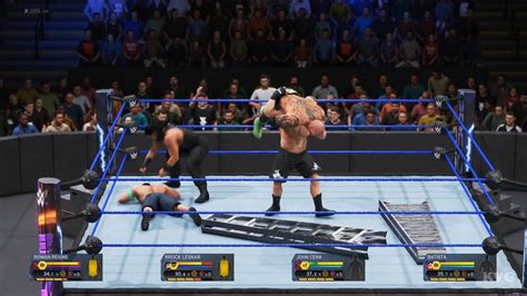Wwe 2k20 Roman Reigns Vs Brock Lesnar Vs John Cena Vs Batista Tlc 4