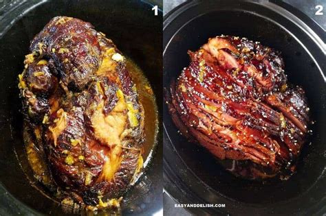 Once your precooked ham in crockpot, smother it. Cooking A 3 Lb. Boneless Spiral Ham In The Crockpot ...