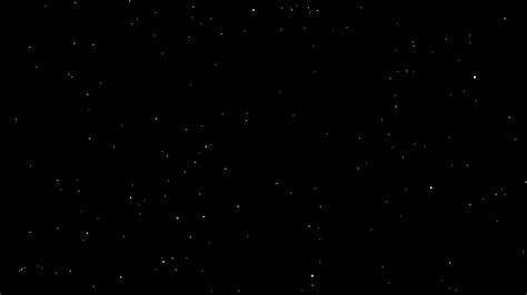4k Video Footage Motion Of Shinny Stars Animation On Black Background