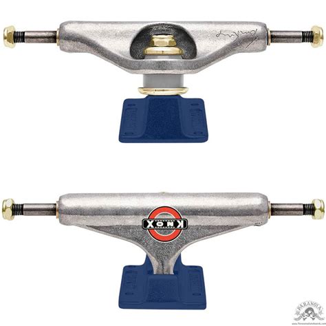 Independent Trucks Stage 11 Forged Hollow Knox Silver Blue Standard