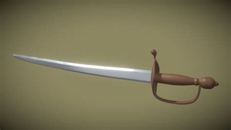Pirate Sword 3d Model By Thehardwaremaker Thehardwaremaker