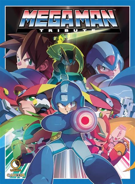 Mega Man Tribute Art Book Rgaming