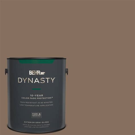 Behr Dynasty 1 Gal N230 6 Whiskey Barrel Semi Gloss Exterior Stain