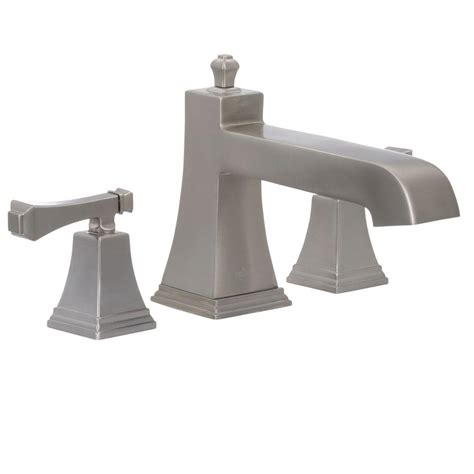 Browse our collections of roman tub faucets in our faucet department and also avail free shipping and attractive discount at junoshowers. Pegasus Exhibit 2-Handle Roman Tub Faucet in Brushed ...