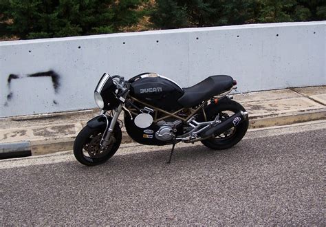 This is my monster cafe racer project. Ducati Monster Cafe Racer Kit | eBay