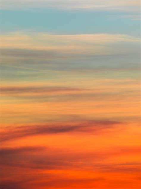 Sunset Clouds Sky Gradient Hd Phone Wallpaper Peakpx