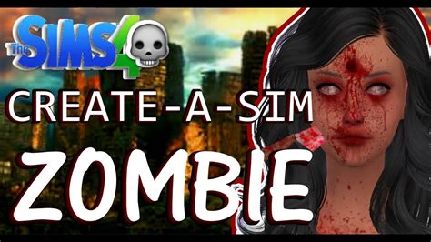The Sims 4 Create A Sim Zombie 1 Youtube