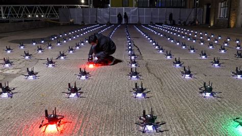 A Look Behind Londons Huge New Years Drone Light Show Dronedj