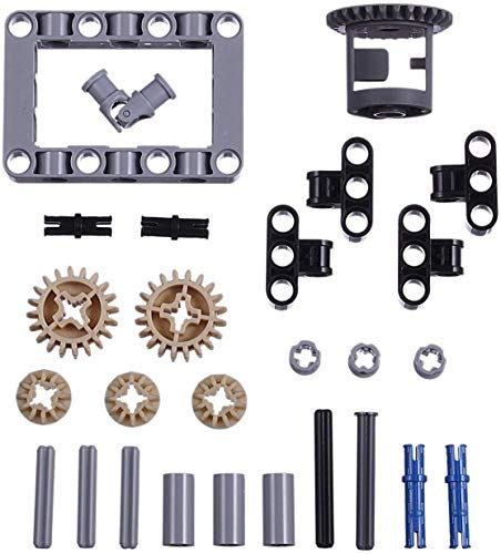 Loongon Technic Differential Gear Box Kit Gears Pins Axles