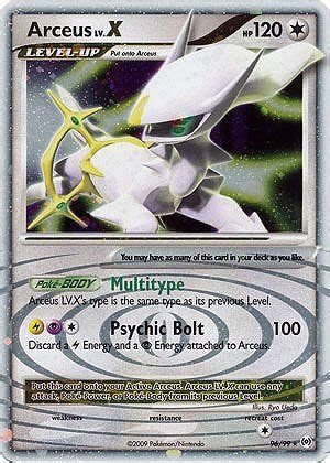 This page lists them all, in order from oldest first. Pokemon - Arceus LV.X (96) - Arceus - Holofoil | Pokemon, Lvx, Cool pokemon