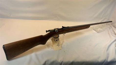 Winchester Model 68 22 Bolt Action Single Shot Rifle Wild Rose Auction Services
