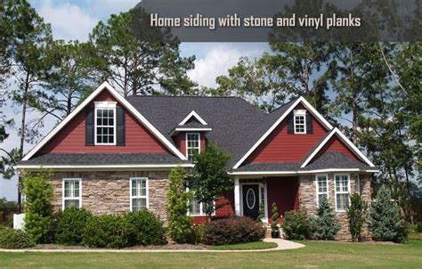 To find some excellent exterior paint for your propert, you are going to need exterior house paint ideas first. red vinyl siding with brick - Google Search | House siding ...