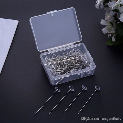 X Mm Rhinestone Head Pins Diy Sewing Pin Dressmaking Fixing Needle