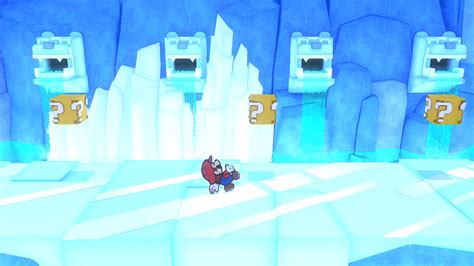 Ice Vellumental Mountain Collectibles Paper Mario The Origami King