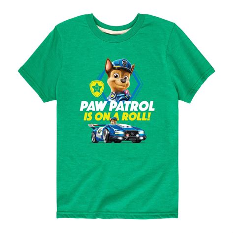 Paw Patrol Paw Patrol Movie Toddler And Youth Short Sleeve Graphic