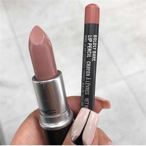 MAC lipstick: Really Me | lipliner: Boldly Bare #LipstickTips #Lipcolors | Mac lipstick, Makeup ...