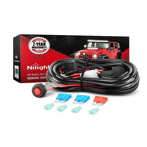 Buy Nilight Ni Wa 02a Led Light Bar Wiring Harness Kit 12v On Off