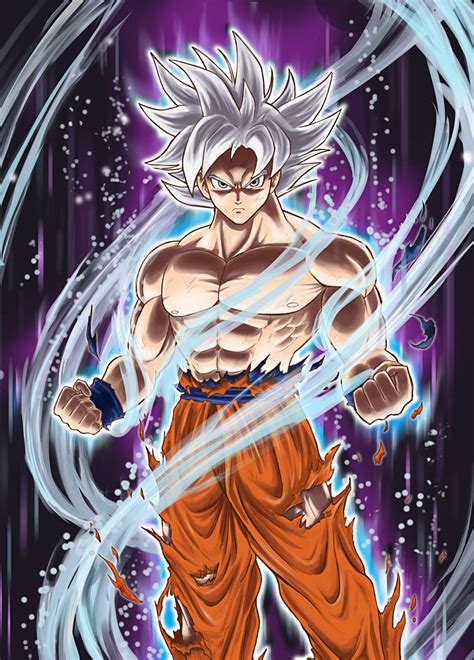 Goku Ultra Instinct Mastered Abdul Attamimi On ArtStation At Https Artstation C Anime