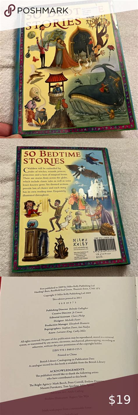50 Bedtime Stories Tig Thomas And Miles Kelly Beautiful Illustrations New Bedtime Stories