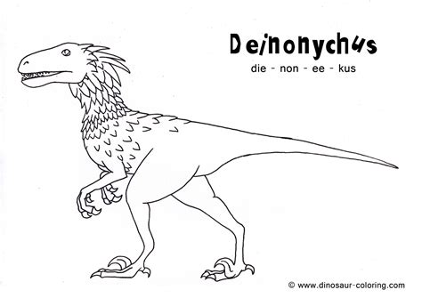 Deinonychus Coloring