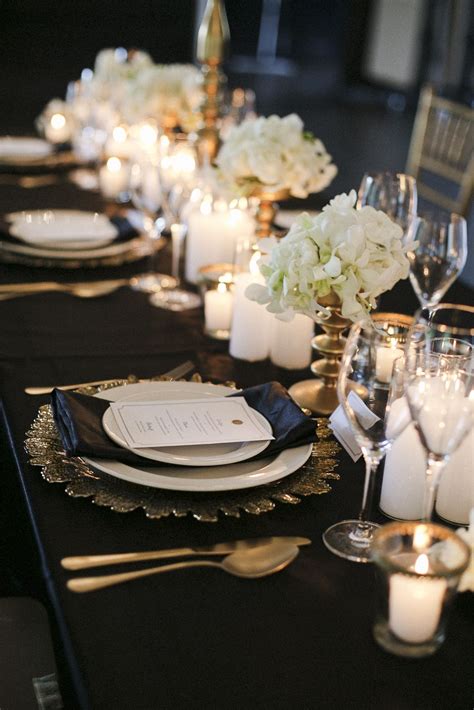 List Of Black And White Table Settings Simple Ideas Home Decorating Ideas