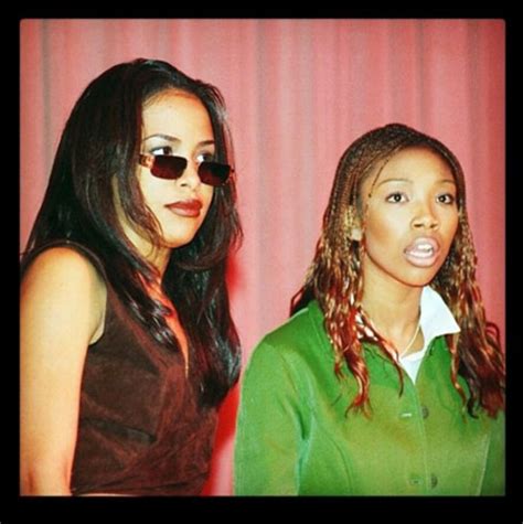 Her career began in 1994 with the release of her first album age ain't nothing but a number. brandy and aaliyah - Brandy Photo (27178534) - Fanpop