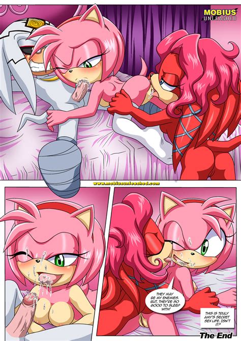 Rule 34 After Sex Amy Rose Ass Bbmbbf Bed Breasts Comic Couple Cum